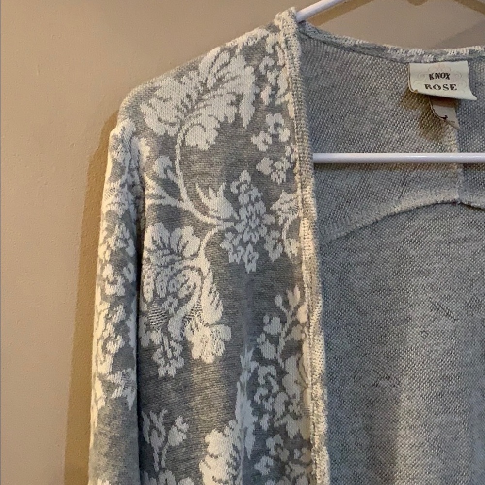 Floral cardigan
